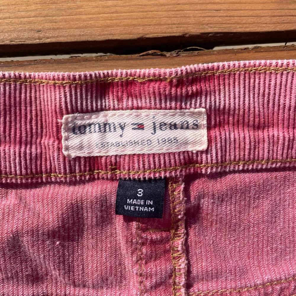 vintage corduroy tommy jeans mini skirt - Picture 3 of 4